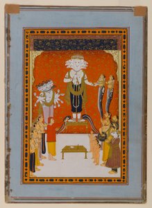 Andachten an Nagadevata, Rajasthan, ca. 1790