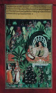 Hervine wartet auf ihren Liebhaber, Rajasthan