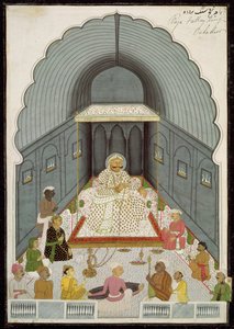 In. 70.4 Fateh Singhs (1769-1818) Musikparty, ca. 1770-80 von Indian School