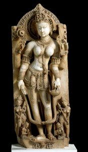 Indische Kunst: die Göttin Saraswati
