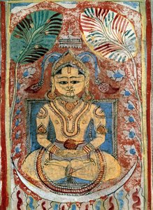 Jainismus: Darstellung eines Jain-Propheten von Indian School