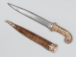 Khanjar, der Tipu Sultan gehörte, genommen in Seringapatam, ca. 1799 von Indian School