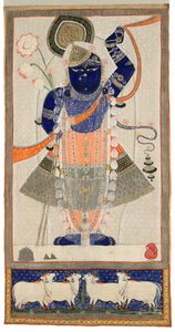Krishna als Shri Nathji von Indian School