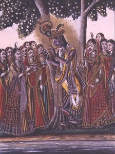 Krishna, aus dem hinduistischen Epos 