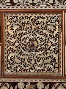 Mughal-Schrank, Gujarat oder Sindh, Westindien von Indian School