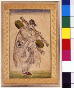 Naubat Khan, der Vina-Spieler, 18. Jahrhundert