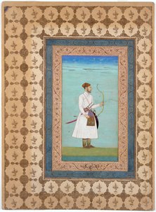 Porträt von Luhrasp Khan, Mogul-Dynastie, um 1655-65 von Indian School