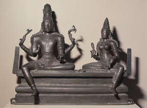 Shiva und Parvati, Chola-Dynastie