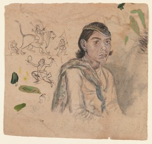 Studie eines Jugendlichen, ca. 1800