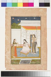 Vilaval Ragini von Hindol, ca. 1745