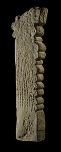 Gedenkstein oder Grabstein (penji reti), ca. 18. Jahrhundert (Stein) von Indonesian School