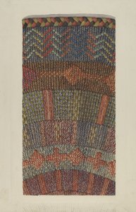 Gestrickter Teppich