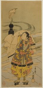 Ushiwaka-maru auf der Gojo-Brücke
