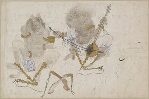 Zwei gefesselte Dämonen von Iranian Master