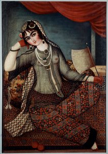 Iranische Kunst: „Mädchen am Ventilator“