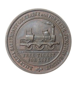 Direktorenpass für die Ballymena, Ballymoney, Coleraine und Portrush Junction Railway, Irland