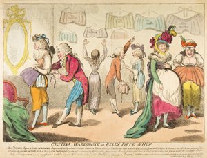 Cestina-Lager oder Bauchladen von Isaac Cruikshank