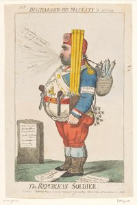 Karikatur auf Charles James Fox, 1798