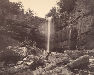 Lulah Falls, Lookout Mountain, Georgia, 1864-65 von Isaac H. Bonsall