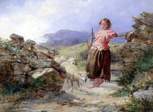 Die kleine Schäferin von Isaac Henzell
