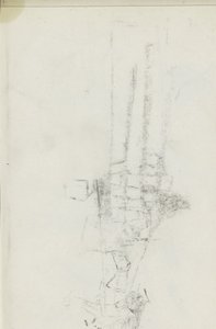 Abklatsch der Kreidezeichnung auf Blatt 25 verso