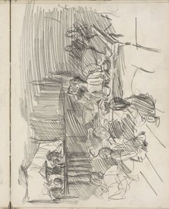 Publikum bei einem Gamelanorchester von Isaac Israels