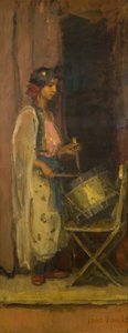 Das ägyptische Trommlermädchen von Isaac Israels