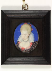 Frances Howard, Herzogin von Lennox und Richmond (Aquarell auf Pergament)