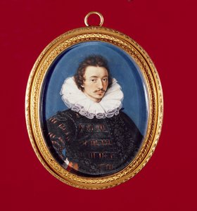 Selbstporträt von Isaac Oliver
