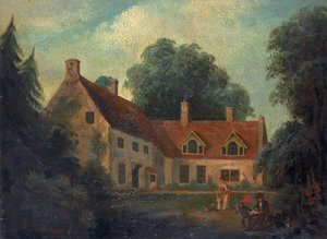 Der Geburtsort von Horatio Nelson (1758-1805), in Burnham Thorpe, England, wo sein Vater, der Reverend Edmund Nelson (1722-1802), Rektor war, und wo Horatio Nelson mit seiner Frau lebte, während er ein arbeitsloser Kapitän war
