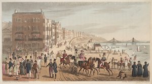 Charaktere auf dem Steyne, Brighton, aus The English Spy, veröffentlicht 1824