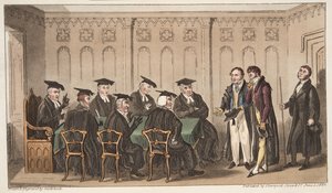 Golgatha, oder der Ort der Schädel, aus The English Spy, veröffentlicht 1824