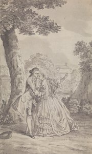 Unidentifizierte Zeitschrift / Theaterillustration