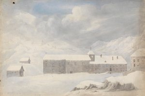 Kloster, Mt. St. Bernard (Schweiz)