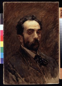 Selbstporträt von Isaak Ilyich Levitan
