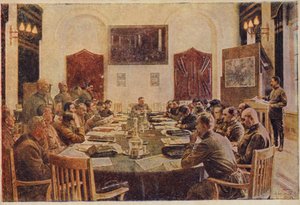Treffen des Revolutionären Militärrats, Sowjetrussland, ca. 1925-1934