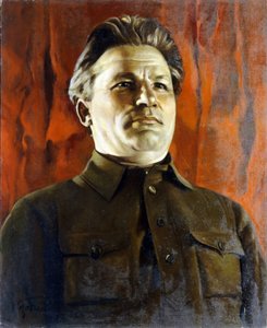Porträt von Sergey Kirov (Serguei (Serge) Mironovitch Kostrikov)