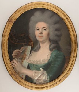 Porträt vermutlich von Rosalie Dugazon (1755-1821), Sängerin