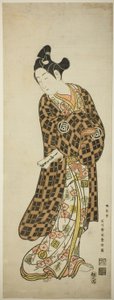 Der Schauspieler Sanogawa Ichimatsu I als Hisamatsu von Ishikawa Toyonobu