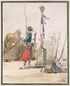 Soldat auf Wache von Isidore Pils