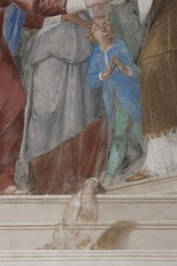 Kind (Detail) aus Die Darstellung Jesu im Tempel von Isidoro Bianchi