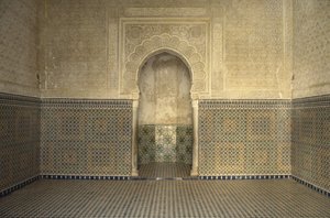 Madrasa von Sidi Bou Medine, Gebetshalle