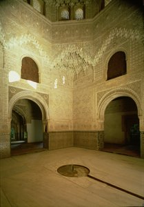 Der Raum der zwei Schwestern (Sala de las Dos Hermanas), 14. Jahrhundert