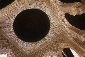 Die Decke im Löwenhof