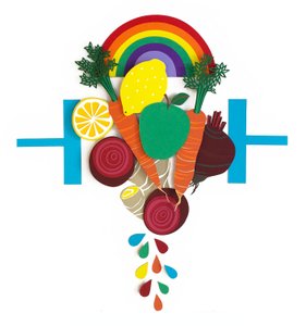 Iss den Regenbogen, 2016 von Isobel Barber