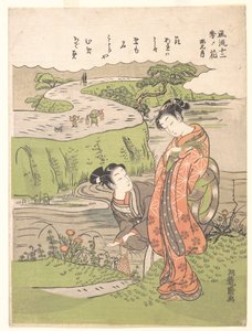 Pflaumenmonat: Zweiter Monat von Isoda Koryusai