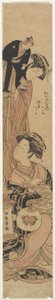 Die Kurtisane So_giku aus dem Haus Matsukaneya von Isoda Koryusai