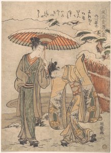 Uchikawa Bosetsu von Isoda Koryusai