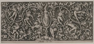 Ornament mit Tanz der Liebenden