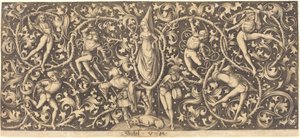 Ornament mit Morris-Tänzern